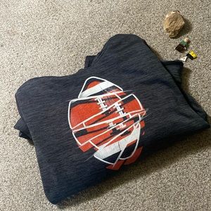 Football theme hoodie
